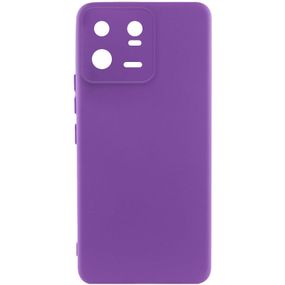 Чехол Silicone Cover Lakshmi Full Camera (A) для Xiaomi 13 Pro Full camera, Фіолетовий / Purple
