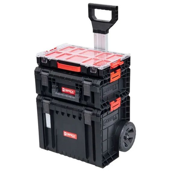 Набір ящиків для інструментів на колесах, 18", 450x390x690, SYSTEM PRO Set 4, Z256953PG001, QBRICK
