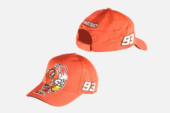 Бейсболка   93 MARC MARQUEZ   (красная, 100% хлопок)