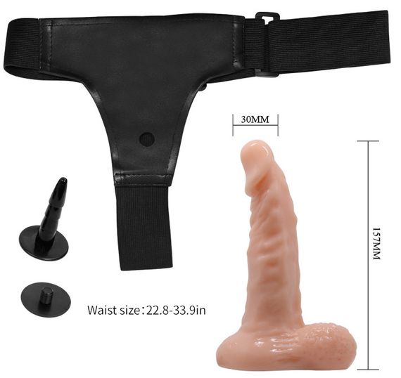Страпон Ultra passionate Harness - SENSUAL COMFORT STRAP-ON, BW-022007 Sex Aura | Зображення 7
