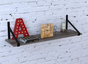 Полка настенная Loft Design PL3-92-16 дуб палена