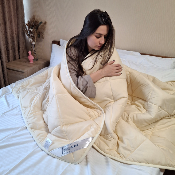 Ковдра SoundSleep Pure вовняна зимова 200х220 см (93077309) | Зображення 1