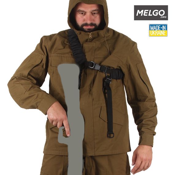 Ремень оружейный трансформер IRR Cordura 500D Пиксель ММ-14 трехточечный, двухточечный, одноточечный | Зображення 4