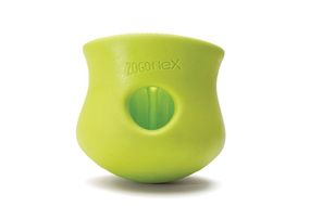 Игрушка для собак West Paw Toppl Dog Toy зеленая, 8 см