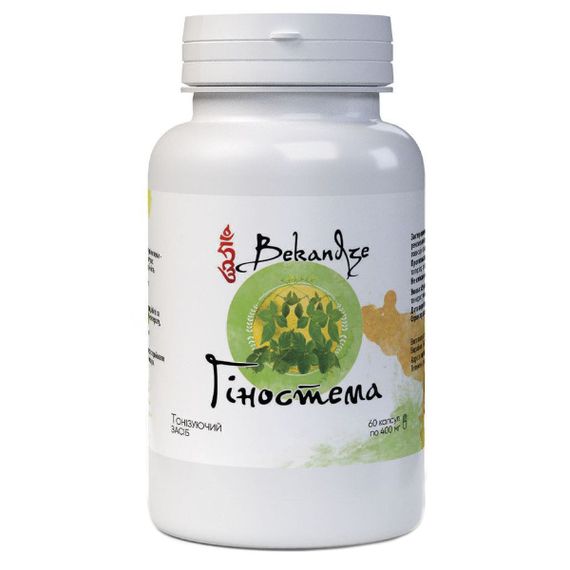 Комплекс для профілактики нервової системи Bekandze Гіностема (Жіночий женьшень) 60 Caps