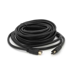 Кабель Merlion HDMI-HDMI HIGH SPEED 10m, v1.4, OD-7.5mm, круглый Black, Q50