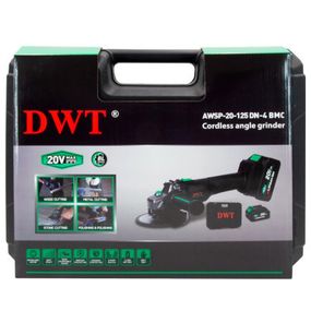 Аккумуляторная болгарка DWT AWSP-20-125 DN-4 BMC