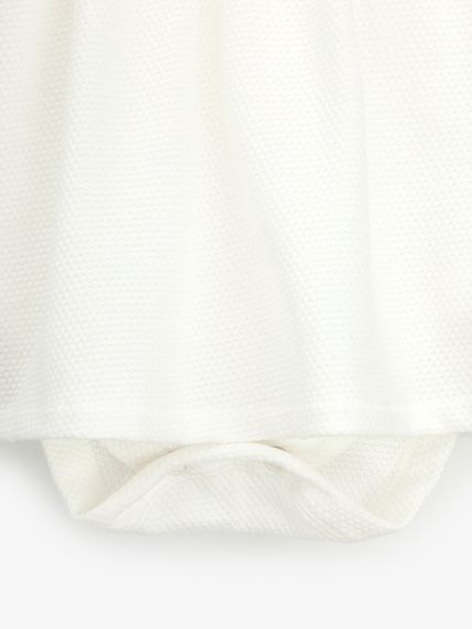 Боді-сукня+повязка для дівчинки Dexters 133011 68 см Молочний shop (4821106761048) | Зображення 3