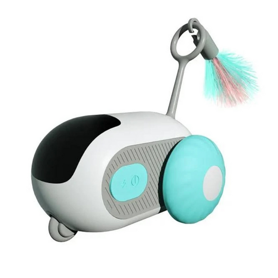 Інтерактивна іграшка для котів з пультом керування, USB-зарядкою та різними режимами руху | Зображення 2