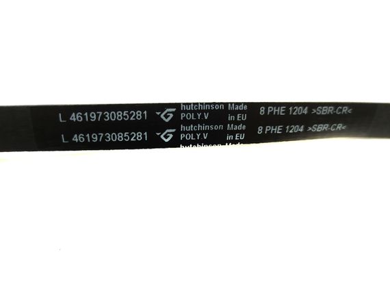 Ремінь Hutchinson 1204H8 PHE для пральної машини 481235818167 | Зображення 1