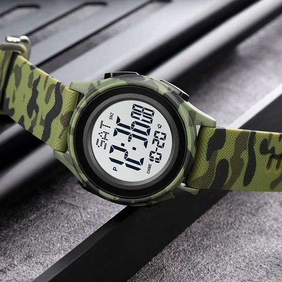 Чоловічий годинник Skmei 1893CMGN Green Camo | Зображення 3