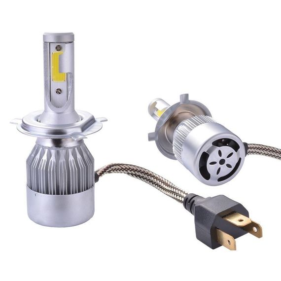 Светодиодные автомобильные LED лампы C6 H4 ближний 12-24В | Зображення 3