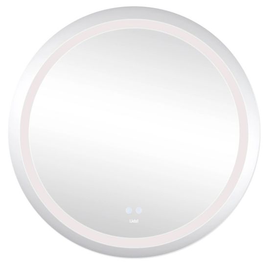 Дзеркало Lidz Aria (AR1) кругле з LED-підсвічуванням Touch, антизапотіванням, диммером, регулюванням яскравості LD78LR800 | Зображення 8