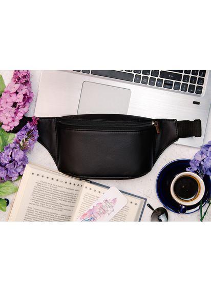 Поясна сумка бананка Sambag Tirso MSH чорний 31 х 12 х 5 см (80111001)