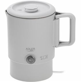 Електрочайник туристичний Adler AD 1388 сірий 0,8 л, 650 Вт, компактний і легкий чайник для поїздок