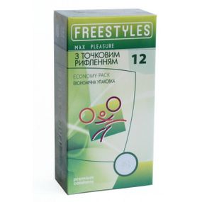 Презервативы FREESTYLES №12 Max Pleasure точечные sexstyle