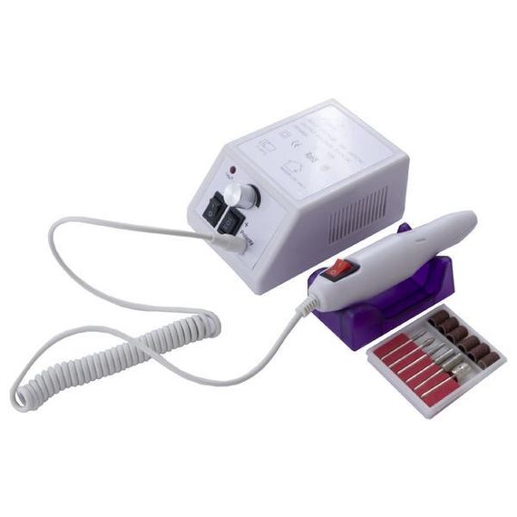 Фрезер ручной для маникюра педикюра Lina Mercedes 2000 15 Вт профессиональная машинка | Зображення 2