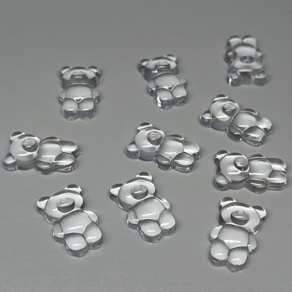 3D фигурки "Медвежонок №1" для палитры (10шт) | Зображення 1