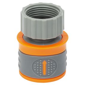 Конектор 1/2" швидкознімний на кран 3/4" аквастоп (ABS+TPR) (5015584)