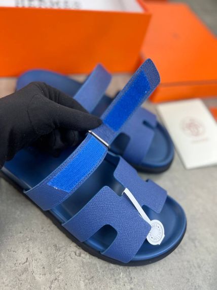 Сланці Hermes Chepre Blue чоловічі сині ob414 | Зображення 8