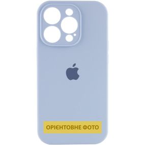 Чохол Silicone Case Full Camera Protective (AA) для Apple iPhone 17 Pro Max (6.9") Блакитний / Lilac Blue