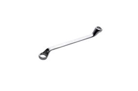 Ключ накидний двосторонній CrV 19x22мм СИЛА 2013221