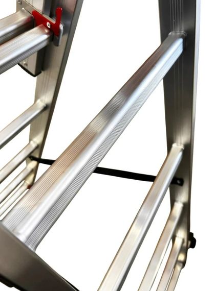 Драбина алюмінієва трисекційна GTM KME309 3x9 сходинок 2.45-5.69м (KME309) (39946) | Зображення 7