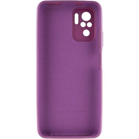 Чохол Silicone Cover Full Camera (AA) для Xiaomi Redmi Note 10 / Note 10s | Зображення 1