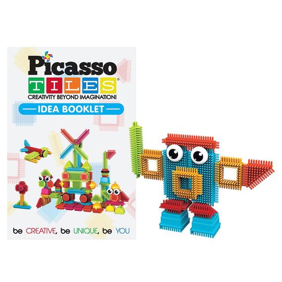Конструктор HEDGEHOG BUILDING BLOCKS SET PTB112/22631 PICASSO TILES, 112 деталей, в коробці | Зображення 2