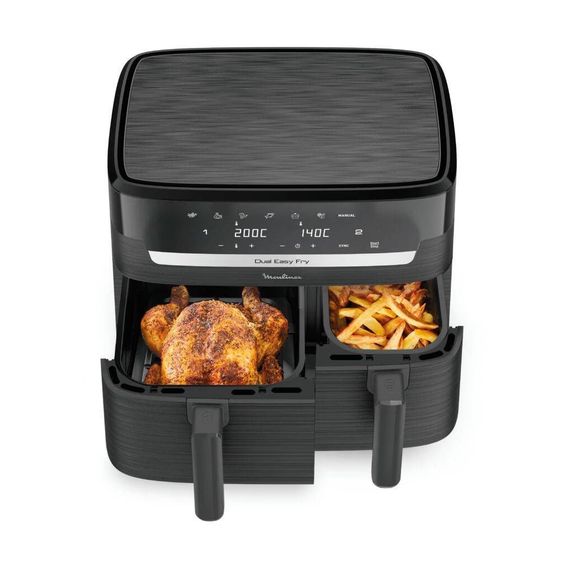 Мультипіч Moulinex Dual Easy Fry (EZ901H20) | Зображення 2