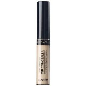 Консилер The Saem Cover Perfection Tip Concealer SPF28/РА++ - 01 Clear Beige (6,5 g)