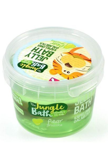 Желе-пена для ванны The Jungle Bath с игрушкой Груша 100 г