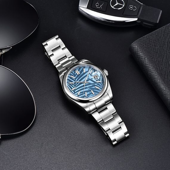 Чоловічий годинник Pagani Design PD-1715 Silver-Blue | Зображення 1