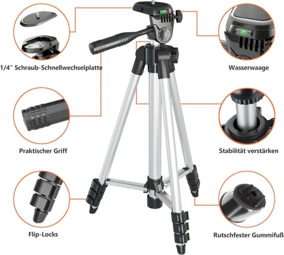 Штатив Polarduck 3-в-1 для смартфона з Bluetooth-пультом — штатив, монопод і селфі-палиця | Зображення 4