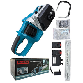 Аккумуляторная электропила 18" Electric Chainsaw Set 48V с 2 АКБ и кейсом / ART-8013