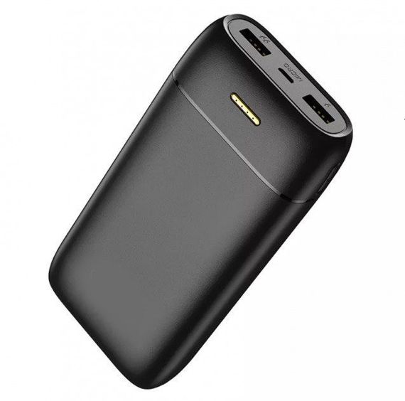 Акумулятор зовнішній Power Bank LENYES 20000 mAh-267 (Реальна ємність) 2хUSB, MicroUSB, швидке заряджання | Зображення 5