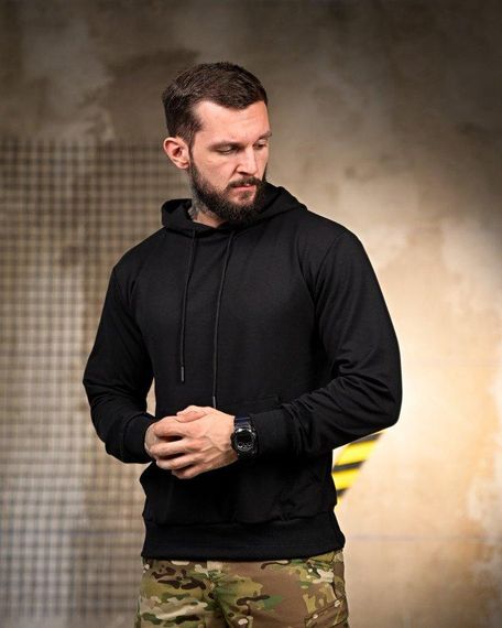 Мілітарі Худі Король Посадки black РП7402 | Зображення 2