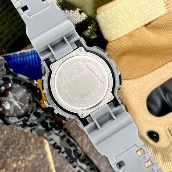 Patriot 005 Тризуб срібло Camo Grey + Коробка. | Зображення 3