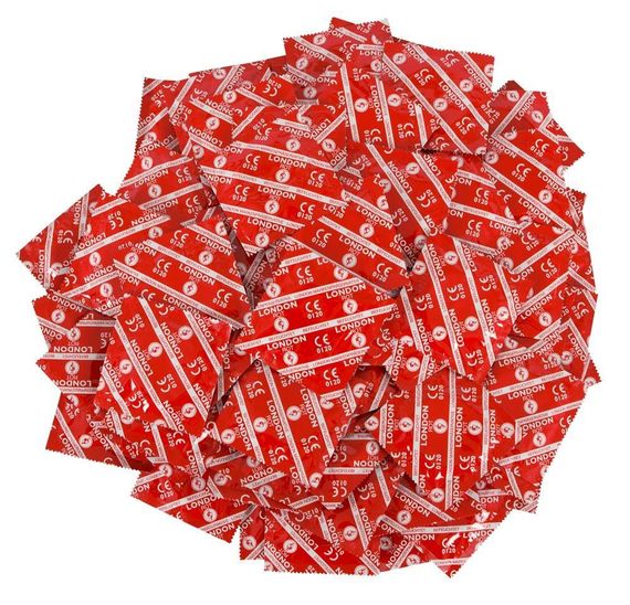 Презервативи London red condoms 100 pcs. Sex Aura