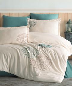 Комплект постільної білизни Maribor Exclusive Satin  200х220 см Siena Sampanya
