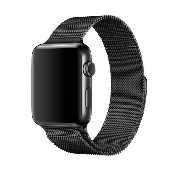 Ремешок Apple Watch Milanese Loop 42/44/45/49 mm, браслет миланская петля, магнитный браслет для Appe Watch pink | Зображення 2