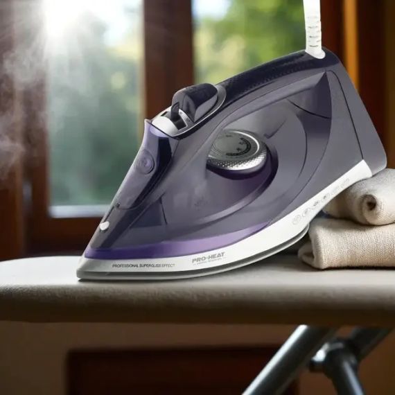 Праска парова електрична Domotec MS-1166P з керамічною підошвою 1600 Вт