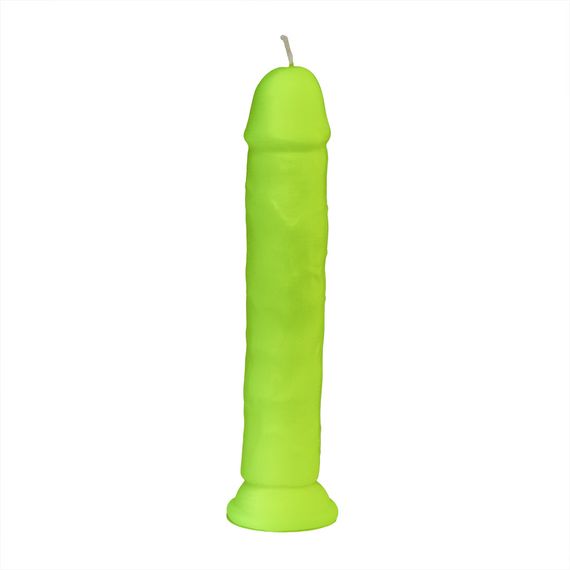 Свічка LOVE FLAME - Dildo Roma Yellow Fluor, CPS03-YELLOW Sex Aura | Зображення 3