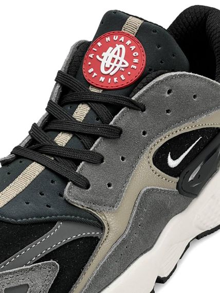 Кросівки Air Huarache Grey Black (шкіра , текстиль) весна / літо / осінь | Зображення 5