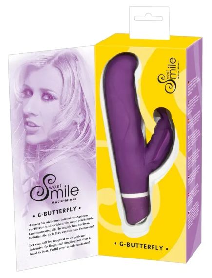 Силіконовий вібратор Smile G-Butterfly Sex Aura | Зображення 4