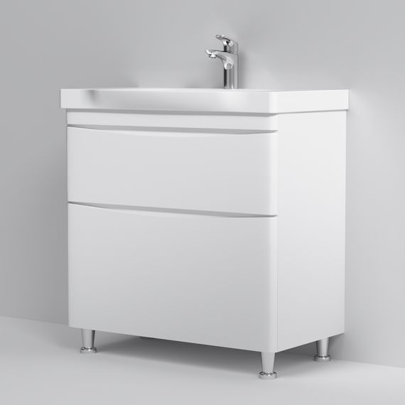 Тумба підлогова AM.PM Like 80 см з умивальником (M80-FSX0802-WC0802-38) | Зображення 6