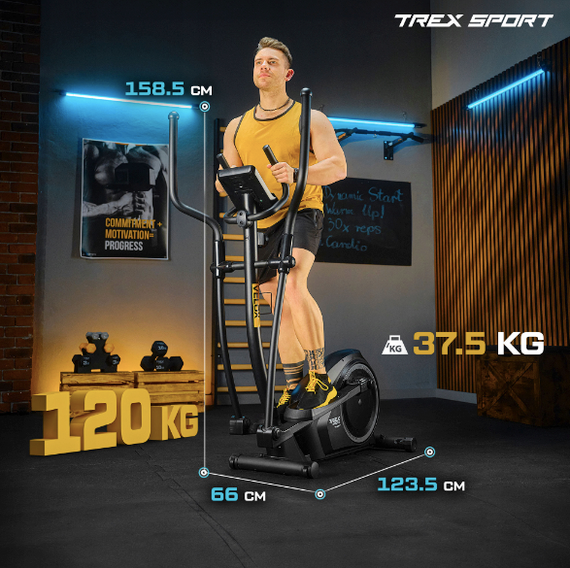 Орбітрек Trex Sport TX-600CT Velox магнітний | Зображення 3