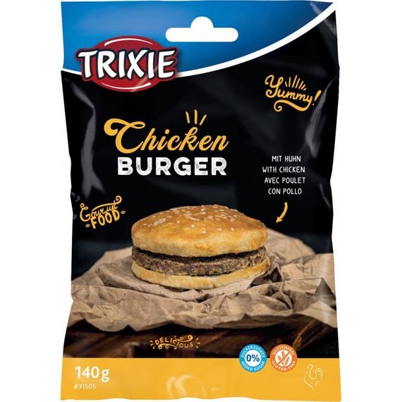 Ласощі для собак з куркою Trixie Chicken Burger, 140 гр