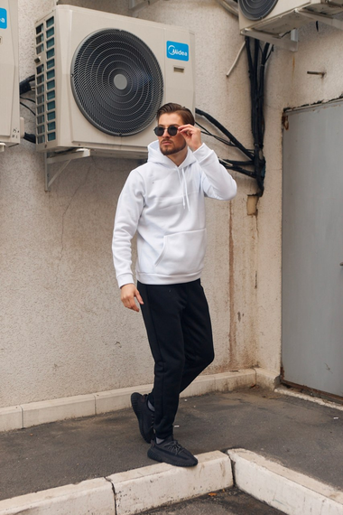 Костюм зима двоколірника чорно-білий S | Зображення 1