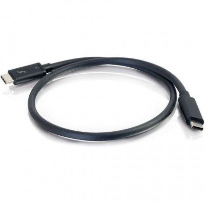 Дата кабель USB-C to USB-C Thunderbolt 3 0.5m 40Gbps C2G (CG88837) | Зображення 1